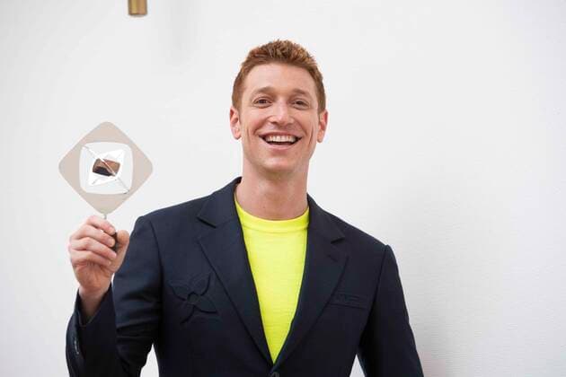 Daniel DONSKOY, Actor, Director, Grimme Award Winner, Press Conference to announce the winners of the 58 Grimme Award 2022 on 31 05 2022 at the Grillo Theater in Essen Germany