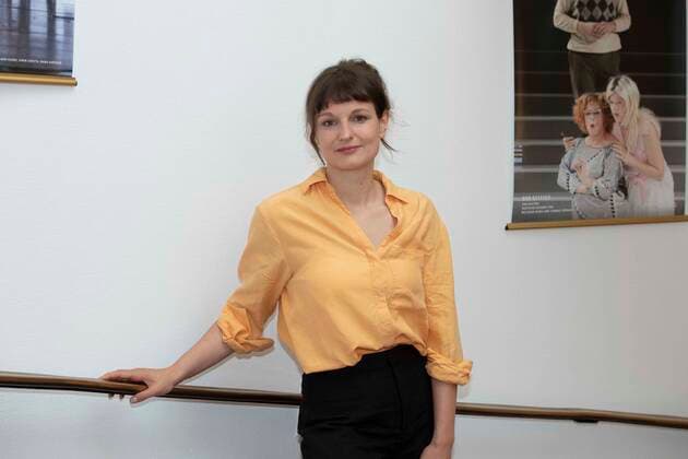 Nele DEHNENKAMP, director, filmmaker, Grimme Prize winner, press conference to announce the winners of the 58 Grimme Prize 2022 on 31 05 2022 at the Grillo Theater in Essen Germany