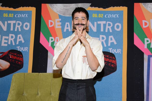 May 31, 2022, Mexico City, Mexico City, Mexico: Colombian singer Camilo Echeverry Correa poses for photos during a press conference to promote De Adentro Pa Fuera Tour and launch their latest single Ã¢â‚¬ËœPegaoÃ¢â‚¬â ¢ at Presidente Intercontinental Hotel. On May 31, 2022 in Mexico City, Mexico. Mexico City Mexico - ZUMAe321 20220531_zia_e321_013 Copyright: xJorgexGonzalez xEyepixxGroupx