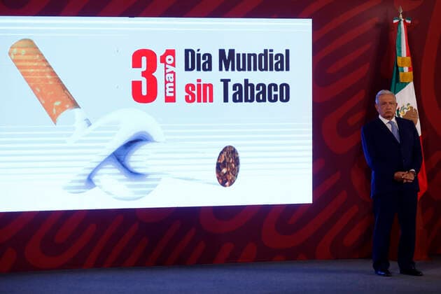 May 31, 2022, Mexico City, Mexico City, Mexico: Mexico s President Andres Manuel Lopez Obrador talks during the daily morning press conference at National Palace. On May 31, 2022 In Mexico City, Mexico. Mexico City Mexico - ZUMAe321 20220531_zia_e321_045 Copyright: xLuisxBarronx xEyepixxGroupx