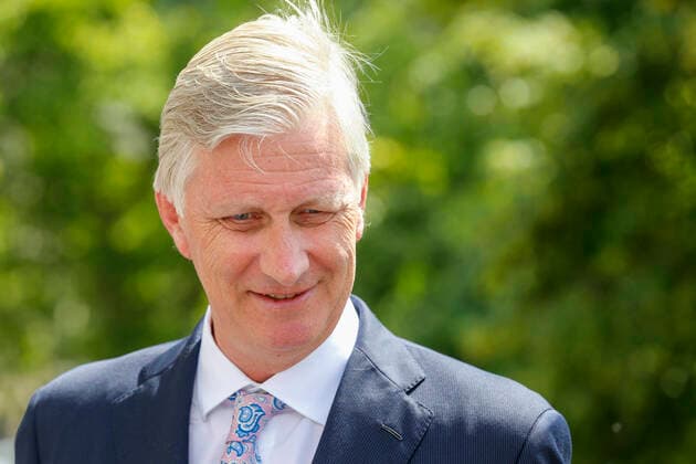 King Philippe - Filip of Belgium pictured during a ceremony to award the Francqui Prize scientifi awards for 2021 and 2022, Wednesday 01 June 2022 in Brussels. The 2021 prize is awarded to ULiege astrologist Michael Gillon, ULiege s Veerle Rots will receive the 2022 one for her Palaeolithic Stone Tool Hafting research. The scientific prize, which is often referred to as the Belgian Nobel Prize , is awarded by The Francqui Foundation and is worth 250.000 euros.  NICOLASxMAETERLINCK 35669082