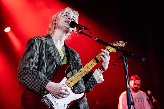 Men I Trust live in Copenhagen, Denmark Copenhagen, Denmark. 01st, June 2022. The Canadian indie pop band Men I Trust performs a live concert at VEGA in Copenhagen. Here singer, songwriter and musician Emmanuelle Proulx is seen live on stage. Copenhagen Denmark  Copyright: xGonzalesxPhoto ErlingxBrodersenx