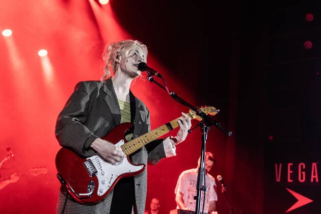 Men I Trust live in Copenhagen, Denmark Copenhagen, Denmark. 01st, June 2022. The Canadian indie pop band Men I Trust performs a live concert at VEGA in Copenhagen. Here singer, songwriter and musician Emmanuelle Proulx is seen live on stage. Copenhagen Denmark  Copyright: xGonzalesxPhoto ErlingxBrodersenx