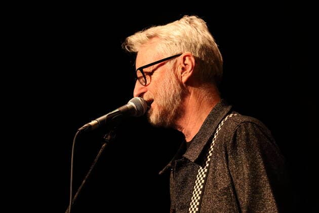 Billy Bragg at a concert at Heimathafen Neukölln in Berlin, 1 June 2022 Billy Bragg concert Berlin