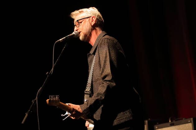 Billy Bragg at a concert at Heimathafen Neukölln in Berlin, 1 June 2022 Billy Bragg concert Berlin