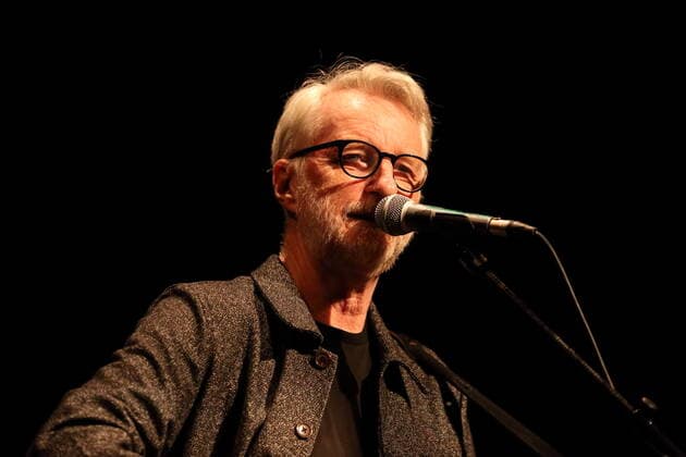 Billy Bragg at a concert at Heimathafen Neukölln in Berlin, 1 June 2022 Billy Bragg concert Berlin