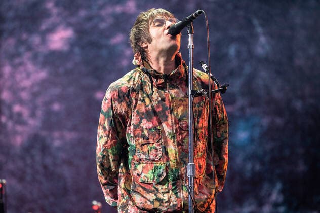 Liam Gallagher performs at the Etihad Stadium in Manchester on June 1st, 2022 as part of his UK Stadium tour. Featuring: Liam Gallagher Where: Manchester, United Kingdom When: 01 Jun 2022 Credit: Graham Finney Cover Images Copyright: xx 51625131 EDITORIAL USE ONLY. NOT FOR USE BY NEWSPAPERS BASED IN THE UK.