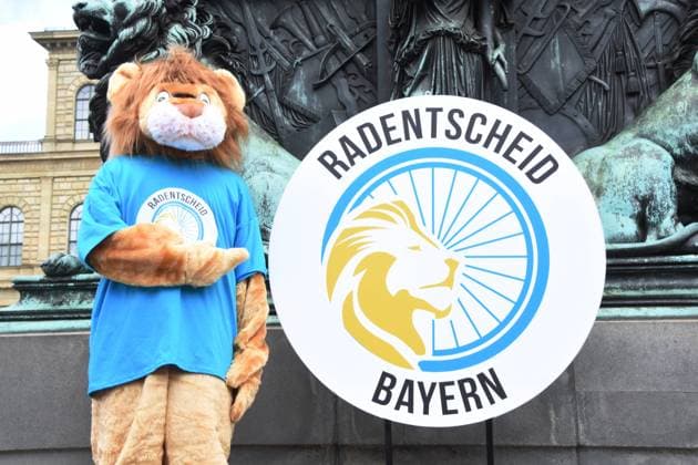action participant symbol munich 02 max joseph square action bike decision for bavaria munich