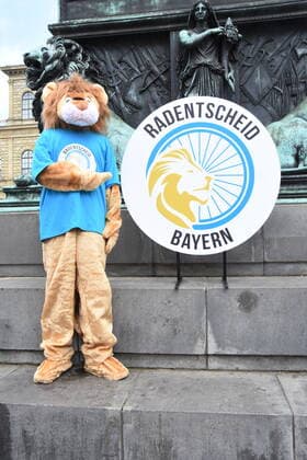 action participant symbol munich 02 max joseph square action bike decision for bavaria munich