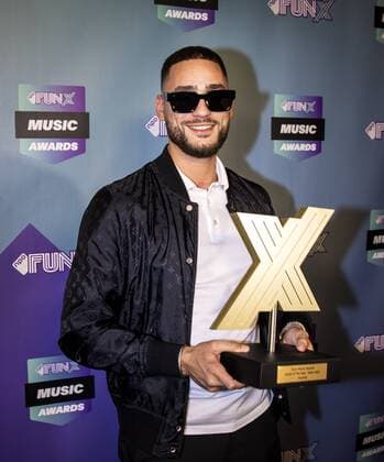 2022 06 02 22 55 39 AMSTERDAM Josylvio wins the artist of the year male Award during the FunX Music Awards in AFAS Live in Amsterdam During the award show, the most important music prizes of the young Netherlands were presented ANP RAMON VAN FLYMEN netherlands out belgium out  Copyright: xx x449708566x originalFilename: 449708566.jpg
