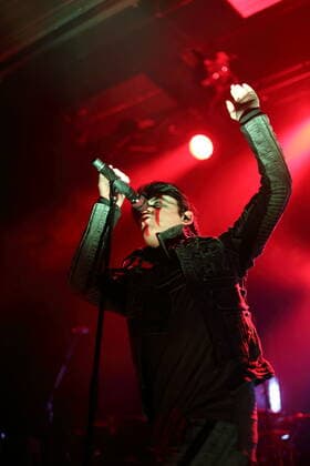 Gary Numan at a concert at the Columbia Theater in Berlin, 2 June 2022 Gary Numan concert Berlin