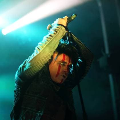 Gary Numan at a concert at the Columbia Theater in Berlin, 2 June 2022 Gary Numan concert Berlin