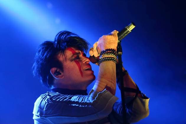 Gary Numan at a concert at the Columbia Theater in Berlin, 2 June 2022 Gary Numan concert Berlin
