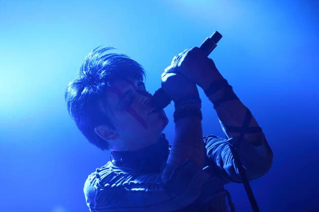 Gary Numan at a concert at the Columbia Theater in Berlin, 2 June 2022 Gary Numan concert Berlin