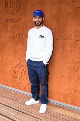Sami Outalbali CELEBRITES : Roland Garros 2022 - Internationaux de France - 03 06 2022 FedericoPestellini Panoramic 