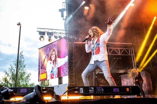 Whitesnake Hamer, Norway. 02nd, June 2022. The English rock band Whitesnake performs a live concert at Vikingeskipet in Hamar. Here vocalist David Coverdale is seen live on stage. Hamar Norway  Copyright: xGonzalesxPhoto TerjexDokkenx
