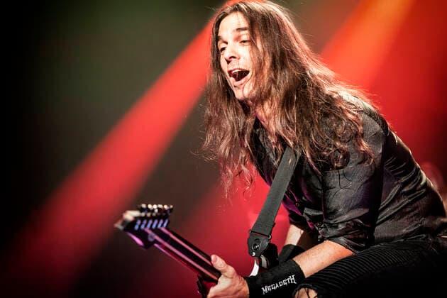 Megadeth live in Copenhagen, Denmark Oslo, Norway. 05th, June 2022. The American thrash metal band Megadeth performs a live concert at Sentrum Scene in Oslo. Here guitarist Kiko Loureiro is seen live on stage. (Gonzales Photo - Terje Dokken). Oslo Norway Sentrum Scene  Copyright: xGonzalesxPhoto TerjexDokkenx