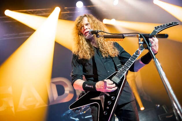 Megadeth live in Copenhagen, Denmark Oslo, Norway. 05th, June 2022. The American thrash metal band Megadeth performs a live concert at Sentrum Scene in Oslo. Here guitarist and vocalist Dave Mustaine is seen live on stage. (Gonzales Photo - Terje Dokken). Oslo Norway Sentrum Scene  Copyright: xGonzalesxPhoto TerjexDokkenx