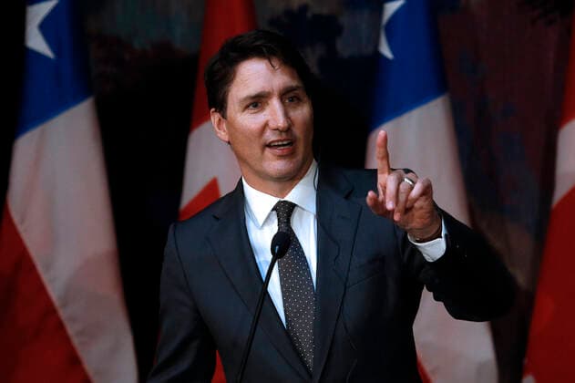 Ottawa, June 6, 2022 President of the Republic Gabriel Boric holds joint statement with the Prime Minister of Canada after bilateral meeting Javier Salvo Aton Chile, Ottawa Canada Aton 613130  Copyright: JAVIERxSALVO ATONxCHILE