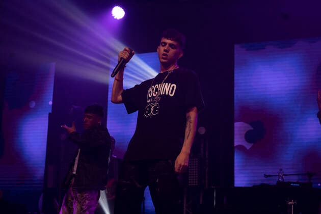 Italy: Aka7even at Casa della musica Aka7even, a famous Italian singer in Summer tour 2022 performs in Naples at Casa della musica . Naples Italy Copyright: FrancescoxCigliano