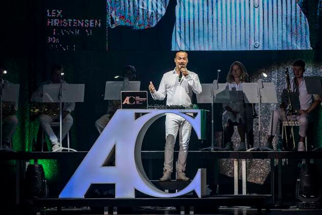 Alex Christensen The Berlin Orchestra feat Asja Ahatovic live at a concert of the Classical 90s Dance Tour at Messehalle Erfurt, 06 06 2022 Foto:xM.xKremerx xFuturexImage