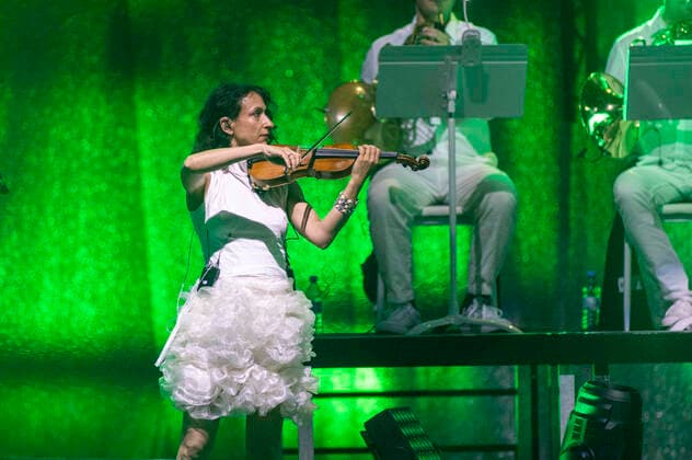 Alex Christensen The Berlin Orchestra feat Asja Ahatovic live at a concert of the Classical 90s Dance Tour at Messehalle Erfurt, 06 06 2022 Foto:xM.xKremerx xFuturexImage