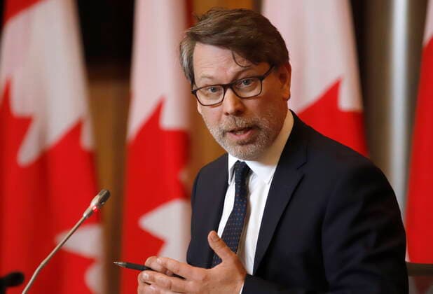 June 7, 2022, Ottawa, ON, Canada: Chief Electoral Officer Stephane Perrault speaks at a press conference about Elections Canada s recommendations report from the 43rd and 44th general elections in Ottawa on Tuesday, June 7, 2022. Ottawa Canada  - ZUMAc35_ 20220607_zaf_c35_032 Copyright: xPatrickxDoylex