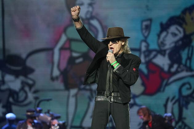 UDO LINDENBERG Udopium Live 2022 on 07 06 2022 in the Westfalenhalle in Dortmund UDO LINDENBERG during his performance in the Dortmund Westfalenhalle Photo osnapix UDO LINDENBERG Udopium Live 2022 MH