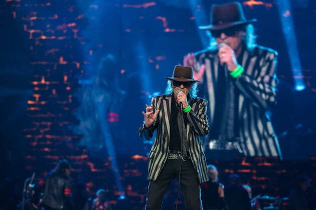 UDO LINDENBERG Udopium Live 2022 on 07 06 2022 in the Westfalenhalle in Dortmund UDO LINDENBERG during his performance in the Dortmund Westfalenhalle Photo osnapix UDO LINDENBERG Udopium Live 2022 MH