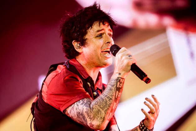 Green Day live in Copenhagen, Denmark Copenhagen, Denmark. 07th, June 2022. The American rock band Green Day performs a live concert at Forum at Frederiksberg, Copenhagen. Here lead singer and musician Billie Joe Armstrong is seen live on stage. Copenhagen Denmark  Copyright: xGonzalesxPhoto LassexLagonix