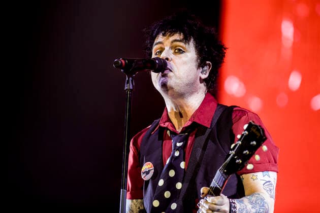 Green Day live in Copenhagen, Denmark Copenhagen, Denmark. 07th, June 2022. The American rock band Green Day performs a live concert at Forum at Frederiksberg, Copenhagen. Here lead singer and musician Billie Joe Armstrong is seen live on stage. Copenhagen Denmark  Copyright: xGonzalesxPhoto LassexLagonix