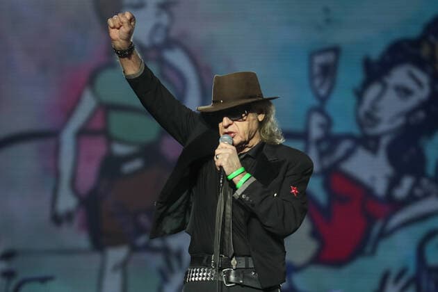 UDO LINDENBERG Udopium Live 2022 on 07 06 2022 in the Westfalenhalle in Dortmund UDO LINDENBERG during his performance in the Dortmund Westfalenhalle Photo osnapix UDO LINDENBERG Udopium Live 2022 MH