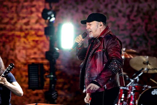 June 7, 2022, Napoli, Campania, ITALIA: 0706 2022 Naples, at the Diego Armando Maradona stadium there was the concert of the rock singer Vasco Rossi, more than 50,000 spectators saw the concert.In the photo: Vasco Rossi Napoli ITALIA - ZUMAs236 20220607_zap_s236_057 Copyright: xFabioxSassox