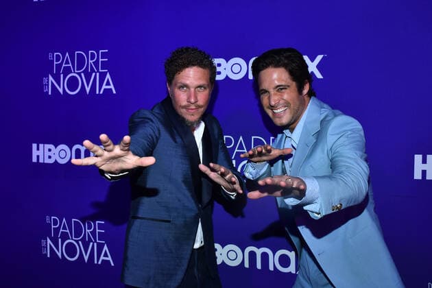 June 7, 2022, Mexico City, Mexico City, Mexico: June 7, 2022, Mexico City, Mexico: Andy Garcia and Diego Boneta attend at violet carpet of Father of the Bride screening launch at Hacienda de los Morales. On Jun 7, 2022 in Mexico City, Mexico. Mexico City Mexico - ZUMAe321 20220607_zia_e321_155 Copyright: xCarlosxTischlerx xEyepixxGroupx
