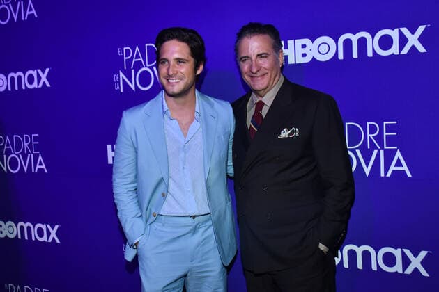 June 7, 2022, Mexico City, Mexico City, Mexico: June 7, 2022, Mexico City, Mexico: Diego Boneta and Andy Garcia attend at violet carpet of Father of the Bride screening launch at Hacienda de los Morales. On Jun 7, 2022 in Mexico City, Mexico. Mexico City Mexico - ZUMAe321 20220607_zia_e321_144 Copyright: xCarlosxTischlerx xEyepixxGroupx