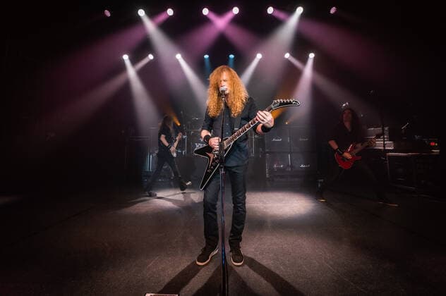 Megadeth live in Copenhagen, Denmark Copenhagen, Denmark. 07th, June 2022. The American metal band Megadeth performs a live concert at VEGA in Copenhagen. Here guitarist and vocalist Dave Mustaine is seen live on stage. (Gonzales Photo - Nikolaj Bransholm). Copenhagen Denmark  Copyright: xGonzalesxPhoto NikolajxBransholmx