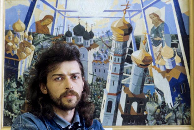Siberian artist Nikolai Korobeinikov 8201788 10.05.1991 Siberian artist Nikolai Korobeinikov. Dmitry Korobeinikov Kemerovo Russia  Copyright: xDmitryxKorobeinikovx