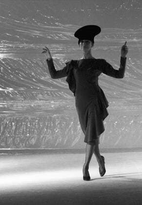 BALLERINA PLISETSKAYA MODEL CARDIN 10355 06.10.1987 World-renowned ballerina Maya Plisetskaya appearing as a model to show Pierre Cardin s latest designs, scene from the documentary Maya Plisetskaya Dmitryi Donskoy Sputnik Russia  Copyright: xDmitryixDonskoyx