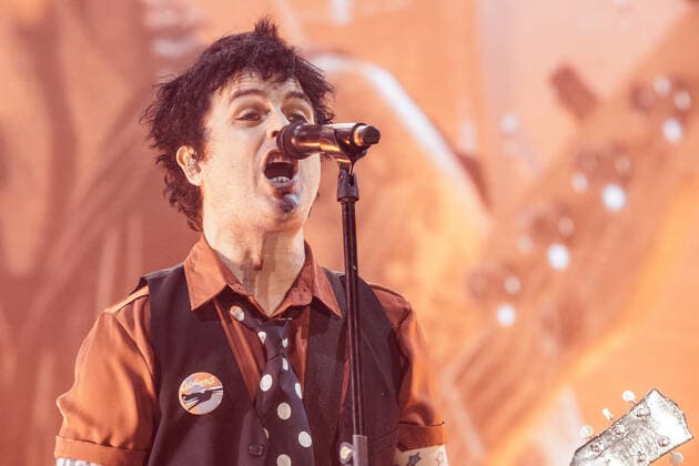 Green Day live in Copenhagen, Denmark Copenhagen, Denmark. 07th, June 2022. The American rock band Green Day performs a live concert at Forum at Frederiksberg, Copenhagen. Here lead singer and musician Billie Joe Armstrong is seen live on stage. Copenhagen Denmark  Copyright: xGonzalesxPhoto ThomasxRungstromx