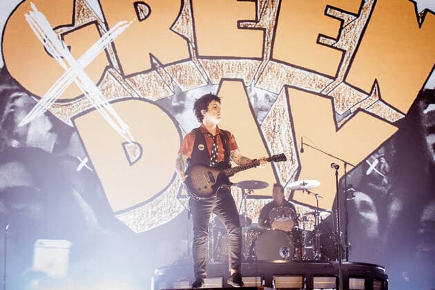 Green Day live in Copenhagen, Denmark Copenhagen, Denmark. 07th, June 2022. The American rock band Green Day performs a live concert at Forum at Frederiksberg, Copenhagen. Here lead singer and musician Billie Joe Armstrong is seen live on stage. Copenhagen Denmark  Copyright: xGonzalesxPhoto ThomasxRungstromx