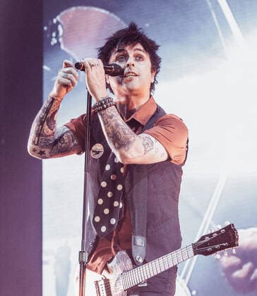 Green Day live in Copenhagen, Denmark Copenhagen, Denmark. 07th, June 2022. The American rock band Green Day performs a live concert at Forum at Frederiksberg, Copenhagen. Here lead singer and musician Billie Joe Armstrong is seen live on stage. Copenhagen Denmark  Copyright: xGonzalesxPhoto ThomasxRungstromx