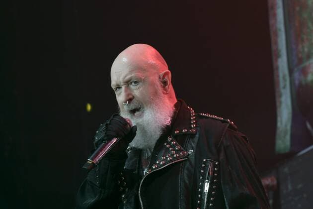 Rob Halford of the British heavy metal band Judas Priest performs during the band s 50 Heavy Metal Years tour concert in Helsinki, Finland, on June 8, 2022. Helsinki Finland  Copyright: xMarkkuxUlanderx LKFTJK20220608210824SRYR