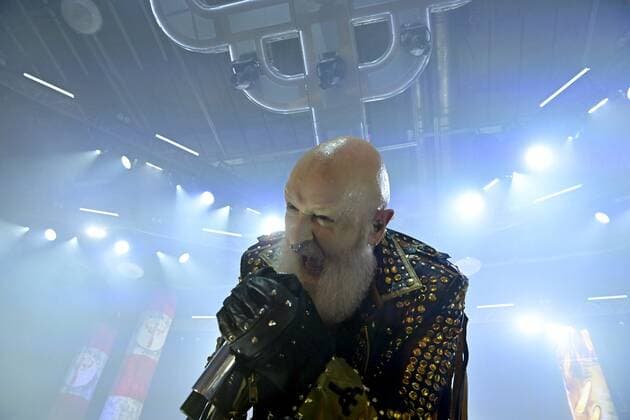 Entertainment Bilder des Tages Rob Halford of the British heavy metal band Judas Priest performs during the band s 50 Heavy Metal Years tour concert in Helsinki, Finland, on June 8, 2022. Helsinki Finland  Copyright: xMarkkuxUlanderx LKFTJK20220608211739EHKD