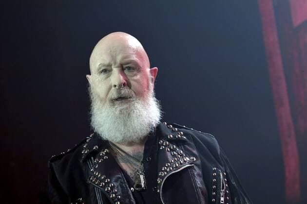 Rob Halford of the British heavy metal band Judas Priest performs during the band s 50 Heavy Metal Years tour concert in Helsinki, Finland, on June 8, 2022. Helsinki Finland  Copyright: xMarkkuxUlanderx LKFTJK20220608212248QMNX
