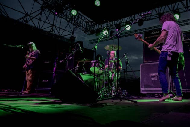 Italy: Dinosaur Jr live in Bologna The Central Binario of DumBO Space in Bologna hosted the Dinosaur JR concert for the first evening of Nova Festival 2022. Bologna Emilia-Romagna Italy Copyright: CarloxVergani