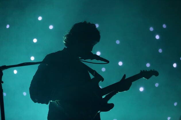Alex Scally of the band Beach House at a concert at Columbiahalle in Berlin, 8 June 2022 Beach House concert Berlin
