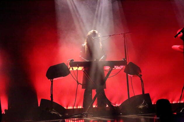 Victoria Legrand of the band Beach House at a concert at Columbiahalle in Berlin, 8 June 2022 Beach House concert Berlin