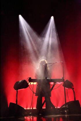 Victoria Legrand of the band Beach House at a concert at Columbiahalle in Berlin, 8 June 2022 Beach House concert Berlin