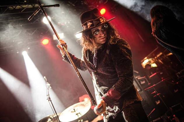 Dirty Honey live in Aarhus, Denmark Aarhus, Denmark. 08th, June 2022. The American rock band Dirty Honey performs a live concert at Train in Aarhus. Here singer Marc LaBelle is seen live on stage. Aarhus Denmark  Copyright: xGonzalesxPhoto SebastianxDammarkx