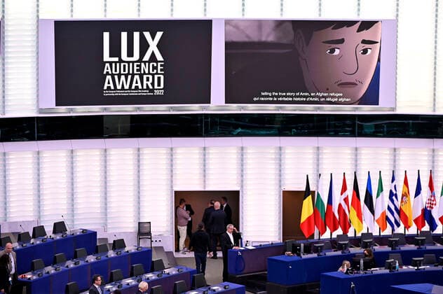 Presentation of the Lux Audience Award 2022 in the Plenary Hall of the European Parliament Strasbourg, 08 06 2022 Foto:xD.xAnoraganingrumx xFuturexImage